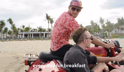 Gặp chàng Tây sáng tác ca khúc "Mỳ Quảng" vui nhộn - 2