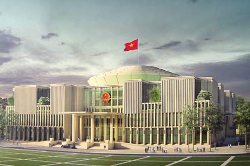 Tháng 10, Quốc hội sẽ họp tại “nhà mới” - 1