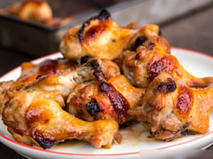 Ẩm thực - Đã miệng với cánh gà nướng mật ong