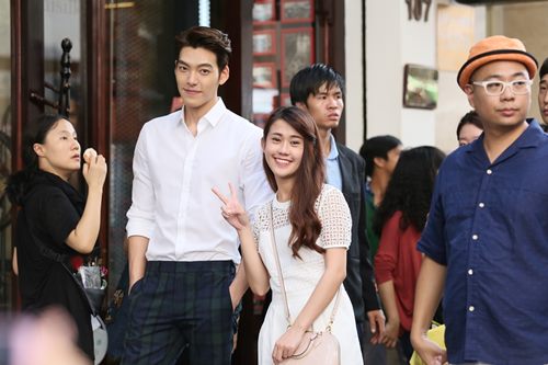 Ngọc Thảo "nhỏ bé" bên Kim Woo Bin - 2