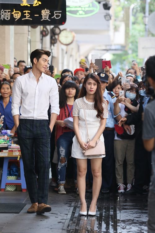 Ngọc Thảo "nhỏ bé" bên Kim Woo Bin - 3