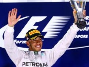 Thể thao - Singapore GP: Rosberg bỏ cuộc, Hamilton &quot;vô đối&quot;