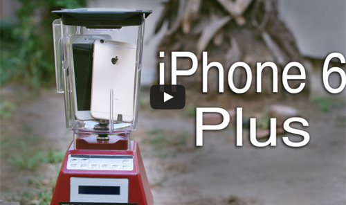 Nghiền nát iPhone 6 Plus bằng máy xay sinh tố - 1