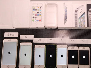 10 mẫu iPhone cổ, kim của Apple đọ tốc độ màn hình