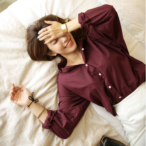 Quý cô thanh nhã với màu burgundy - 12