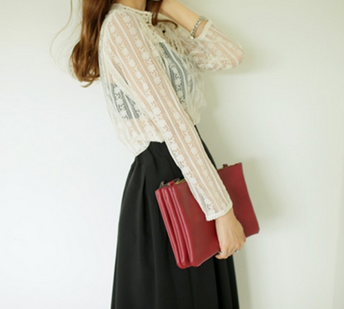 Quý cô thanh nhã với màu burgundy - 10