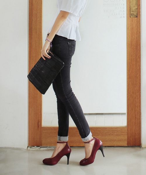 Quý cô thanh nhã với màu burgundy - 8