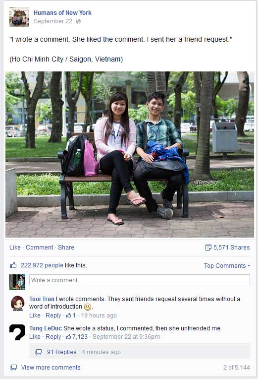 Ảnh cặp đôi Việt xôn xao trên fanpage nước ngoài - 1