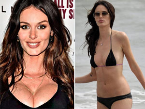 Bí quyết mặc đẹp - Người mẫu "mình dây" bị nghi dùng ngực giả