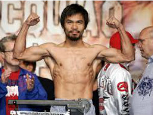 Thể thao - Siêu võ sĩ Pacquiao hút fan tới tham dự thi giảm cân