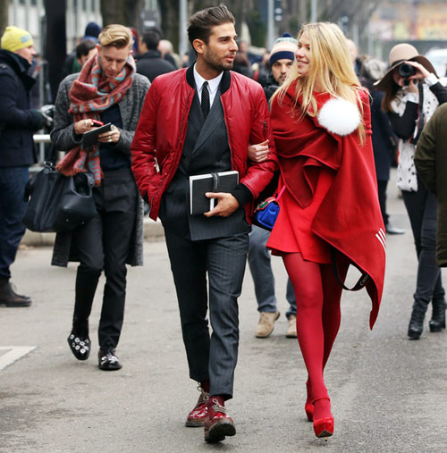 Tinh hoa thời trang hội tụ trên đường phố Milan - 5