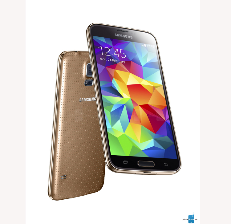 6. Samsung Galaxy S5

Galaxy S5 chắc chắn là thiết bị cầm tay bán chạy nhất năm 2014 của Samsung. Đó là điện thoại thông minh hàng đầu đầu tiên của công ty phát hành trong năm nay, và có thể được mua tại hơn 100 thị trường trên thế giới. Ngoài việc có sẵn phiên bản màu vàng, Galaxy S5 còn có màu đen, xanh dương và trắng.
