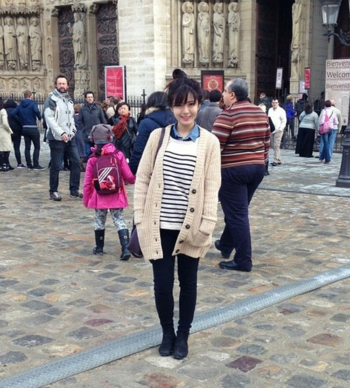 Mê mẩn nhan sắc các nữ du học sinh Việt - 10