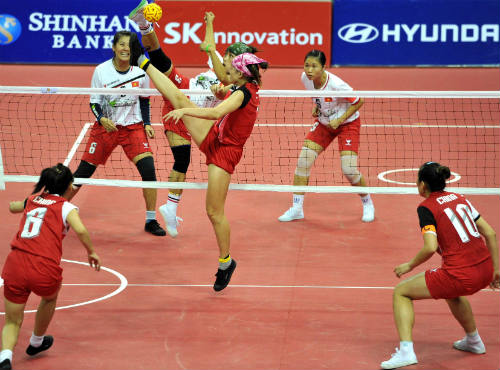 Phóng sự ảnh về ngày thi đấu khó quên của Thể thao VN - 9