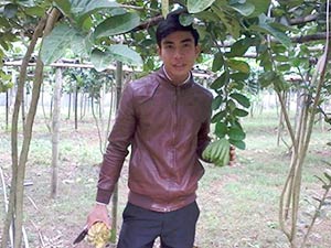 Bạn trẻ - Cuộc sống - 9X tay trắng kiếm trăm triệu từ vườn phật thủ