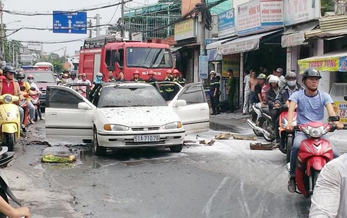 Xe ben cán chết người nước ngoài giữa TPHCM - 2