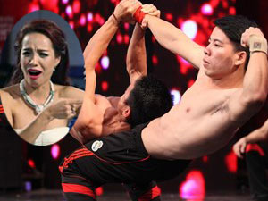 Người mẫu - Hoa hậu - Thúy Hạnh "tròn mắt" trước dàn trai đẹp "6 múi"