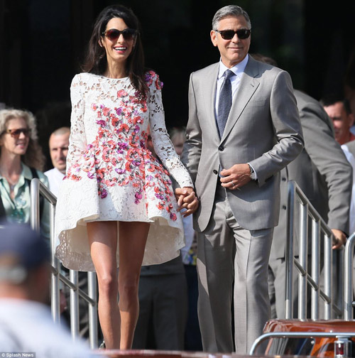 Toàn cảnh lễ cưới "bom tấn" của George Clooney - 1