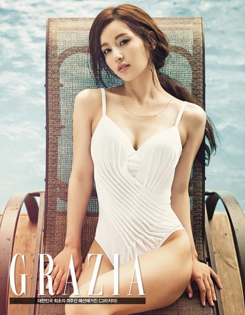 8 mỹ nữ mặc áo tắm đẹp nhất làng giải trí Hàn Quốc - 6