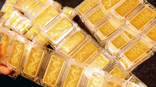 Vàng "rơi" gần 600.000 đồng/lượng trong tháng 9 - 1