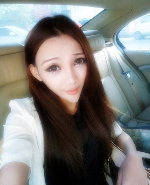 Chết khiếp với mốt cằm cực nhọn của chị em Trung Quốc - 14