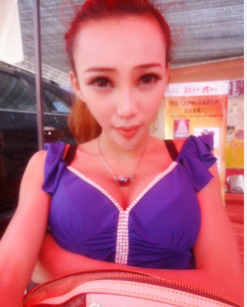 Chết khiếp với mốt cằm cực nhọn của chị em Trung Quốc - 15