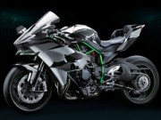 Ô tô - Xe máy - Siêu mô tô nhanh nhất Kawasaki Ninja H2 xuất hiện