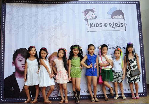 Dàn sao nhí hội tụ ngày ra mắt thương hiệu Kids@Paris - 1