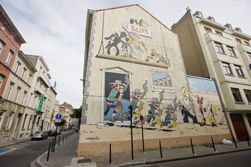 Truyện tranh vốn là niềm tự hào của Bỉ, thậm chí nó còn trở thành một nét văn hóa đặc trưng của  những con phố của Brussels. 
