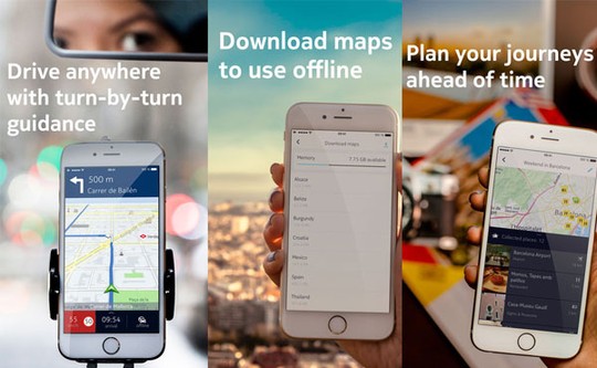 HERE Maps dẫn đường bằng tiếng Việt cho iPhone - 1