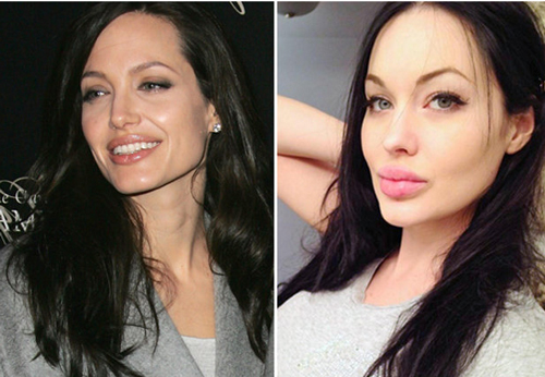Người mẫu sexy giống Angelina Jolie làm đàn ông sợ hãi - 1