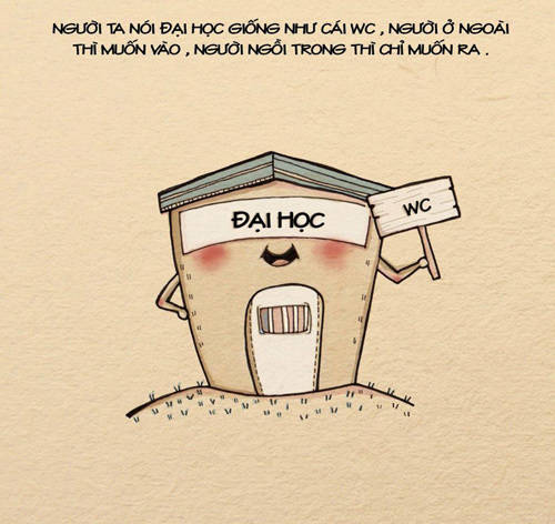 Khám phá những điều có trong đại học qua bộ tranh vui - 4