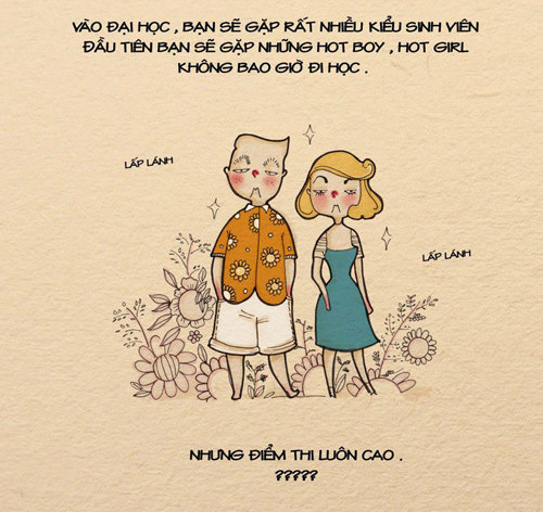 Khám phá những điều có trong đại học qua bộ tranh vui - 6