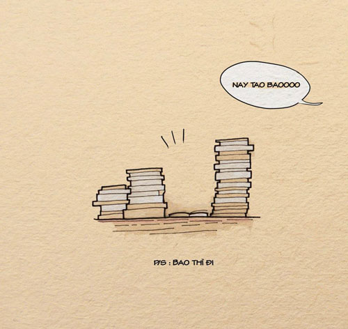 Khám phá những điều có trong đại học qua bộ tranh vui - 16