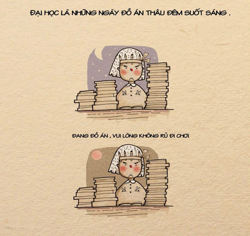 Khám phá những điều có trong đại học qua bộ tranh vui - 15