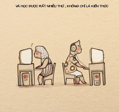 Khám phá những điều có trong đại học qua bộ tranh vui - 14