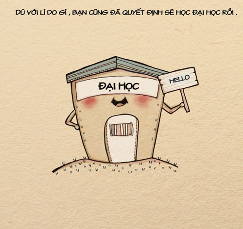 Khám phá những điều có trong đại học qua bộ tranh vui - 2