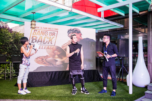 Karik điển trai trong buổi giới thiệu MV trăm triệu - 3