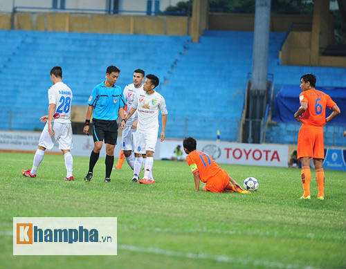 HN T&T - SHB Đà Nẵng: Thành Lương ghi siêu phẩm - 7