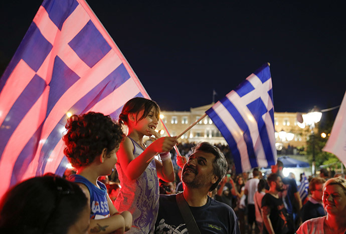 Dân Hy Lạp khước từ các chủ nợ châu Âu - 1