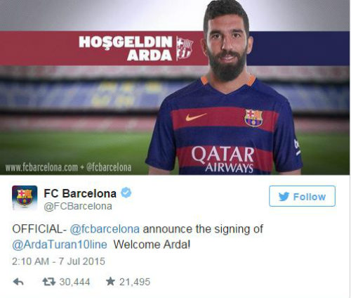 Turan tới Barca, báo chí Thổ Nhĩ Kỳ "phát cuồng" - 5
