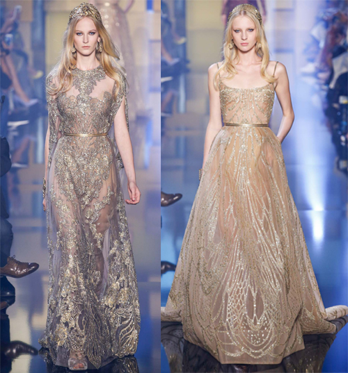 Dù đẹp tuyệt mỹ, váy áo xa xỉ của Elie Saab vẫn bị chê - 2