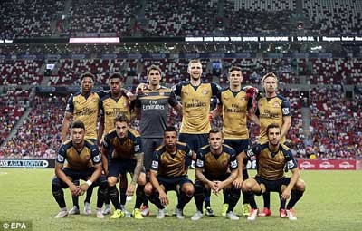 TRỰC TIẾP Arsenal - Singapore XI: Tăng tốc và bàn thắng (KT) - 3