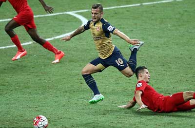 TRỰC TIẾP Arsenal - Singapore XI: Tăng tốc và bàn thắng (KT) - 4