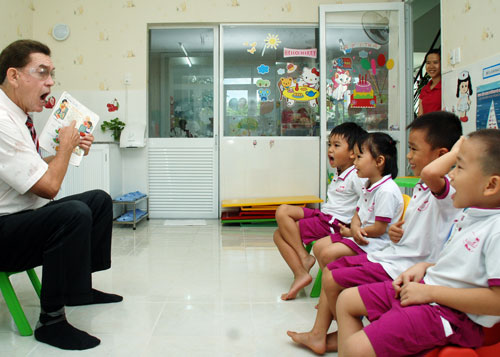 Thả lỏng tiếng Anh mầm non - 1