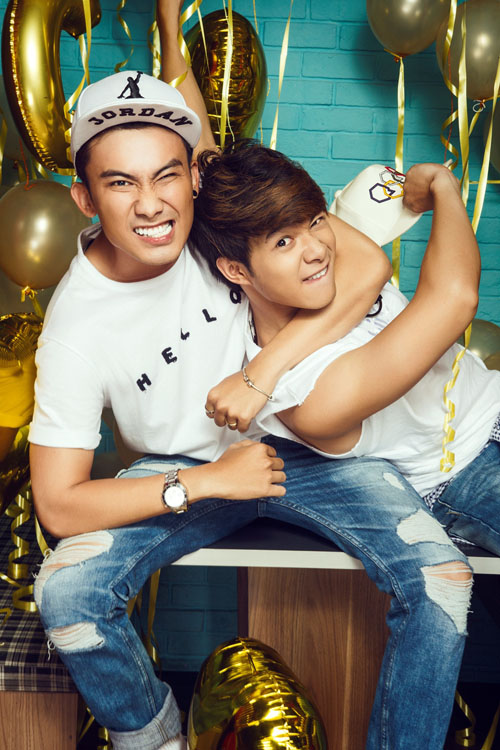 Chí Thiện "cặp kè" cùng lúc với Khả Ngân và bé Sam - 11