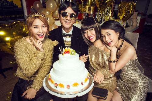 Chí Thiện "cặp kè" cùng lúc với Khả Ngân và bé Sam - 9