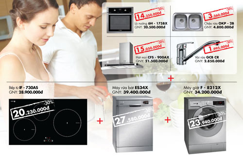 Showroom Fagor tri ân khách hàng giảm giá 30% các sản phẩm - 2