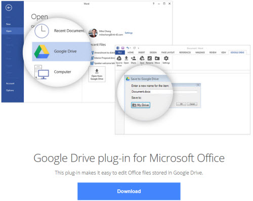 Google tung công cụ đồng bộ dữ liệu với Microsoft Office - 1