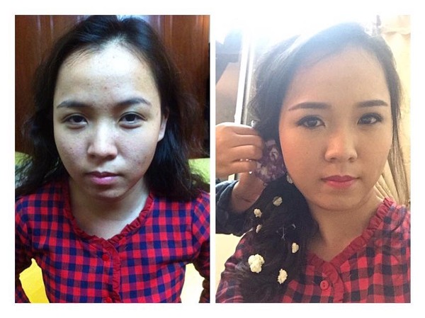 9 cô gái Việt xinh đẹp bất ngờ công nghệ &#34;biến hình&#34; - 1